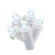 Philips LED Icicle String Lights - White/ White Wire