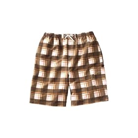 KingSize Big & Tall Men's Plaid Board Shorts Swimwear