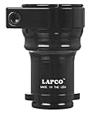Lapco Clamping Spyder Feed Neck - No Holes - Black