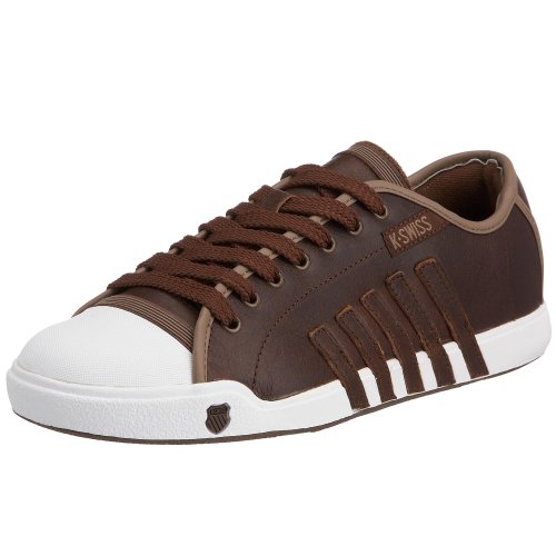 K-Swiss MOULTON~PNECNE/MSE/WHT~M 01423-226-M, Herren Sneaker, braun, (PNECNE/MSE/WHT), EU 44H, (UK 10)