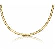 Men's 14K Yellow Gold Curb Necklace