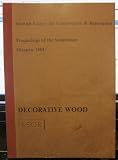 The proceedings of the symposium 