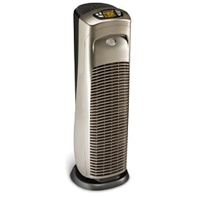 Hunter 30756 PermaLife Tower Air Purifier with 3-Speed Fan
