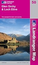 Glen Orchy and Loch Etive (Landranger Maps) (OS Landranger Map)