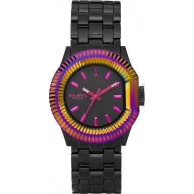 Diesel Black Plated Ladies Watch - DZ5260
