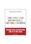 Ceci n'est pas un manuel de philosophie