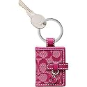 AUTHENTIC COACH SIGNATURE PICTURE FRAME KEYFOB (Magenta)