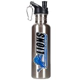 Detroit Lions - NFL 26oz stainless steel water bottle with Pop-up Spout