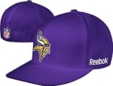 Minnesota Vikings Reebok 2011 Sideline Purple Fitted Flat Brim Hat