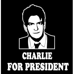 CHARLIE FOR PRESIDENT - Two and a half men - Mein cooler Onkel Charlie T-SHIRT ! S M L XL XXL XXXL