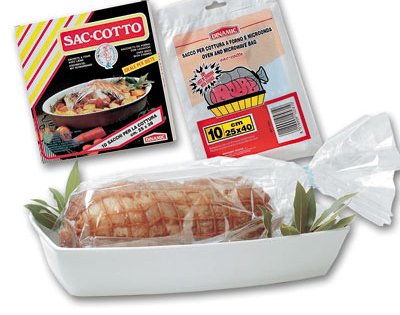 Set 10 sacchi per cottura in forno e in microonde