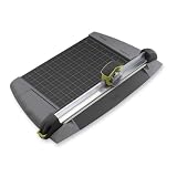 Swingline SmartCut EasyBlade Plus Rotary Paper Trimmer, 12 Inch, 15 Sheet Capacity, Gray and Green (8912)