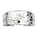 Jewelry Gifts Sterling Silver Cuff Bracelet 2.25 inches (brclt125)