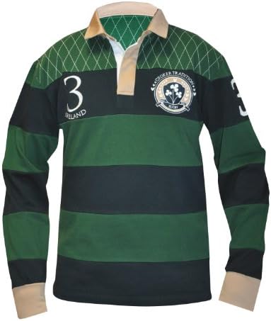 Croker Green and Navy Traditional Rugby