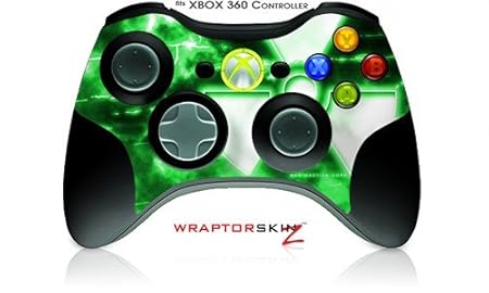 XBOX 360 Wireless Controller Decal Style Skin - Radioactive Green (Controller Not Included)