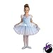 CHILD Disneys Cinderella Ballerina Costume - Official Disney Trademark Cinderella (Slippers and tights not included)
