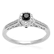Image of Sterling Silver Black