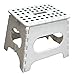 Jeronic 11-Inch Folding Step Stool Holds up to 300 lb