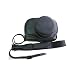 2 Parts Hard Leather Case with Tripod Fixing for Panasonic Lumix GF1 GF-1 Camera with 20mm lens(Black)