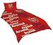 ZAP Arsenal FC SINGLE BED duvet cover bedding set Image