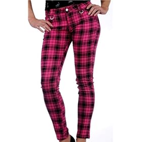 Buy Celebrity Babe PLAID STRETCH PANTS in Choice of Colors by Celebrity Babe