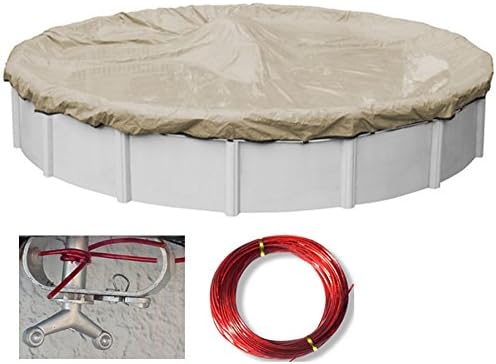 18' Round HPI ARMORKOTE Above Ground Swimming Pool Winter Cover-20 YR Warranty