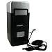 Mini USB-Powered Fridge Cooler for Beverage Drink Cans in Cubicle and Home office (Black)