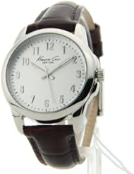 Kenneth Cole New York Croco Leather Silver Dial Womens watch #KC2641