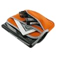rooCASE Netbook Neoprene Sleeve Case for Lenovo Ideapad S10 3 0647 2AU 10.1 Inch Netbook (Invisible Zipper Tri Pocket  Orange) by rooCASE