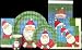 CHRISTMAS WHIMSEY SANTA PARTY GOODS 16 CT. 9 OZ. HOT/COLD CUP
