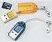 MicroSD/MicroSDHC/T-Flash USB2.0 Mini Card Reader/Writer Blue by Pexell