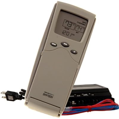 Skytech SKY-3301PF Fireplace Remote Control with Timer/Thermostat/Fan Control