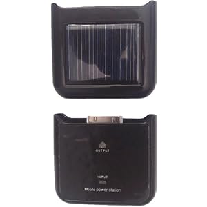 Solar iPhone and iPod charger