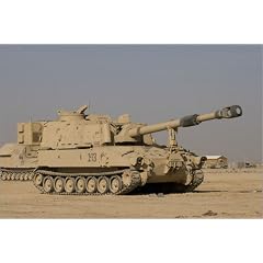 Poster 30 x 20 cm - "M109 Paladin, selbstfahrende 155mm Haubitze" von Stocktrek Images - auch in anderen Gr��en und als Leinwandbild erh�ltlich