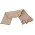 FLOSO® Ladies/Womens Plain Thermal Fleece Winter/Ski Scarf with Fringe