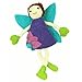 Global Crafts Purple Tooth Fairy with a Pouch and Brown Hair - Handmade in Nepal â€¦