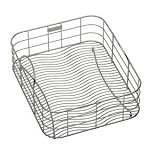 Elkay LKWRB1116SS Wavy Wire Rinsing Basket Sink Rack, Stainless