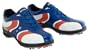 New Ecco Ace Golf Blue/Wht/Lava Ladies 42 11 $180