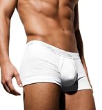 2(x)ist Men's Essential Contrast No Show Trunk