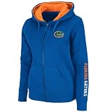 NCAA Florida Gators Titan Full Zip Fleece Hoodie (Royal, X-Large)