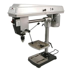 Drill Press - Super-Versatile 26 Bench Top Radial Drill Press by TJL