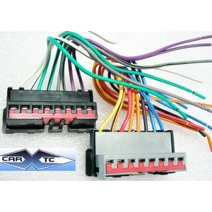 Stereo Wire Harness OEM Ford Mustang 87 88 89 90 91 92 (car radio wiring installation parts)