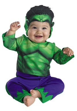  The Incredible Hulk Costume Baby 12-18 Months
