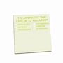 Knock Knock Sticky Notes: It's Imperative (Pack of 8)