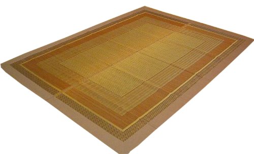 純国産 い草ラグカーペット 『ランクス総色』 ベージュ 191×300cm 
