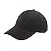 VANCOL Soft Faux Leather Suede Hat Baseball Cap Unstructured
