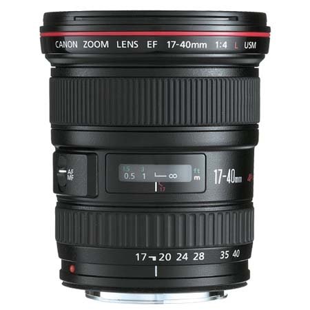 Canon EF 17-40mm f/4L USM Ultra Wide Angle Zoom Lens for Canon SLR Cameras