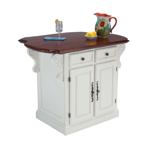 Traditions Kitchen Island by Home Styles - White Cherry (5007-94)