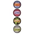 iPop Erica Becker Live Laugh 4 Pack Clicks Magnet Set