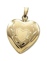 Heart Locket in 14k Yellow Gold